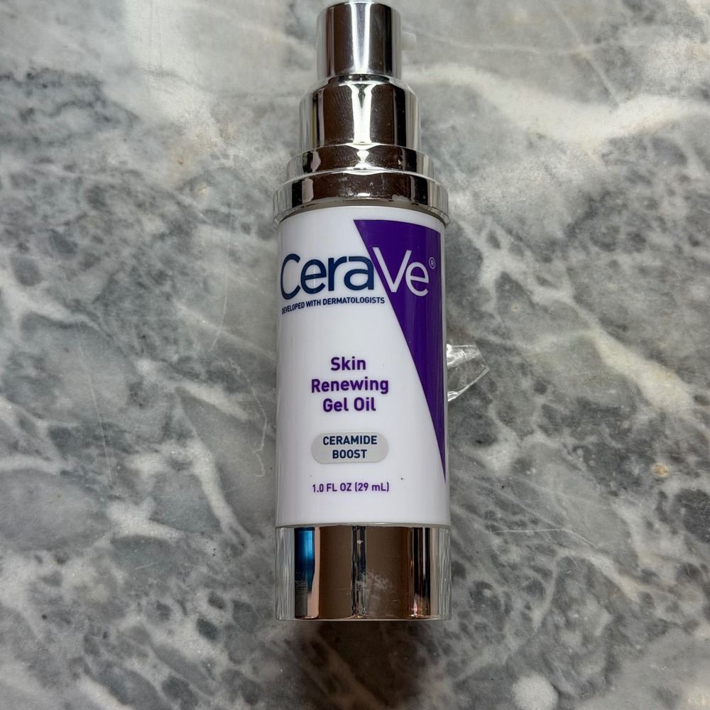 New CeraVe Skin Renewing Gel Oil